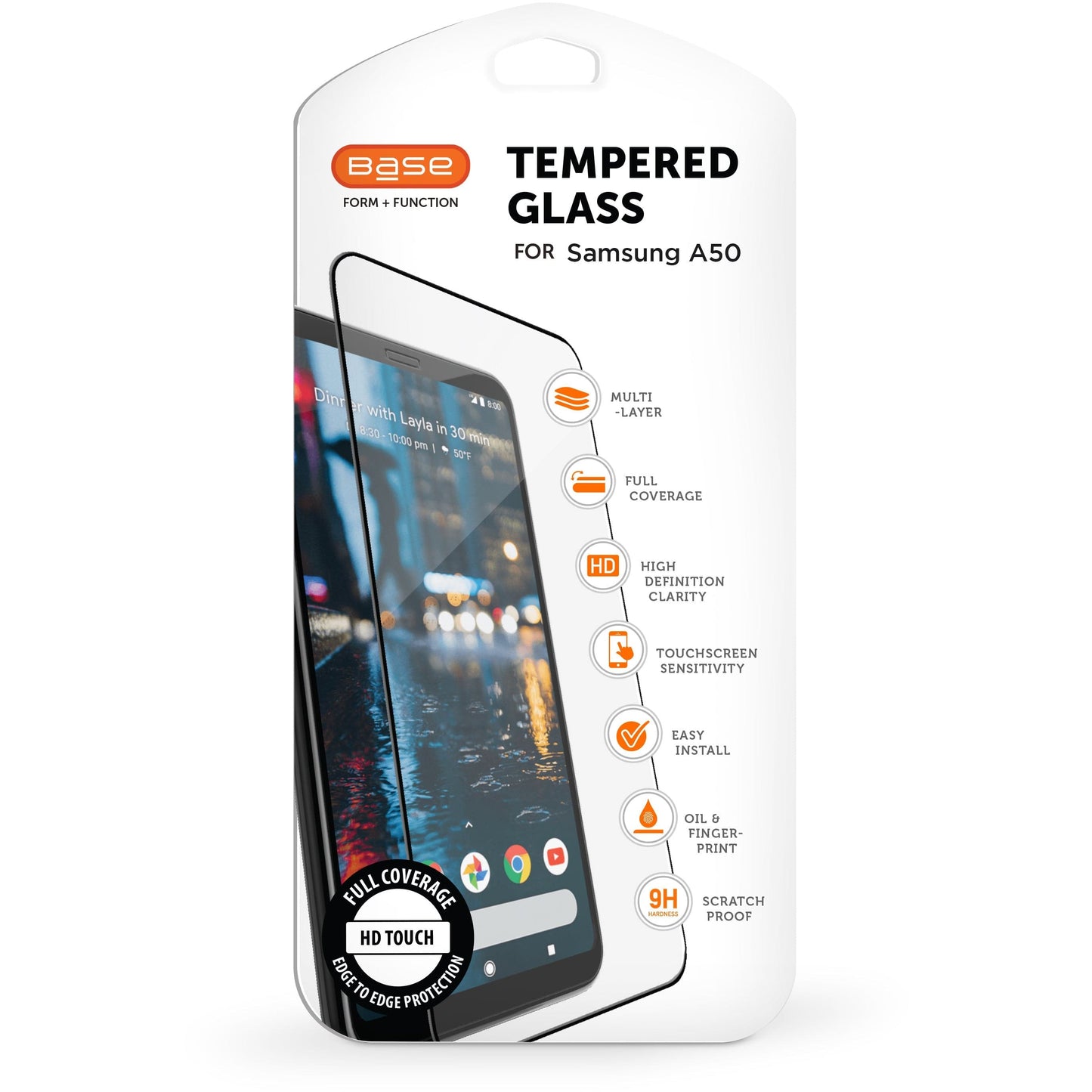 Base Premium Tempered Glass Screen Protector For Samsung A51/A52/A53 5G