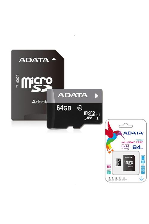 Avada UHS-I Class 10 Micro SD Card With SD Reader - 64GB