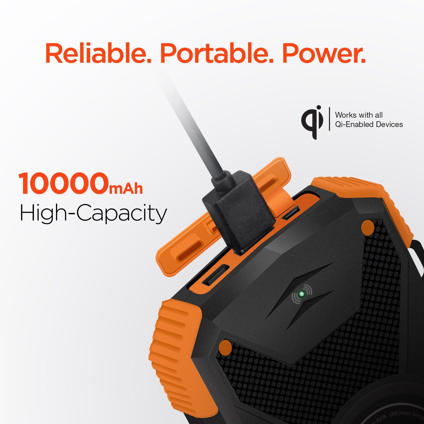 Hypergear 10,000mAh Dual USB Solar Power Bank