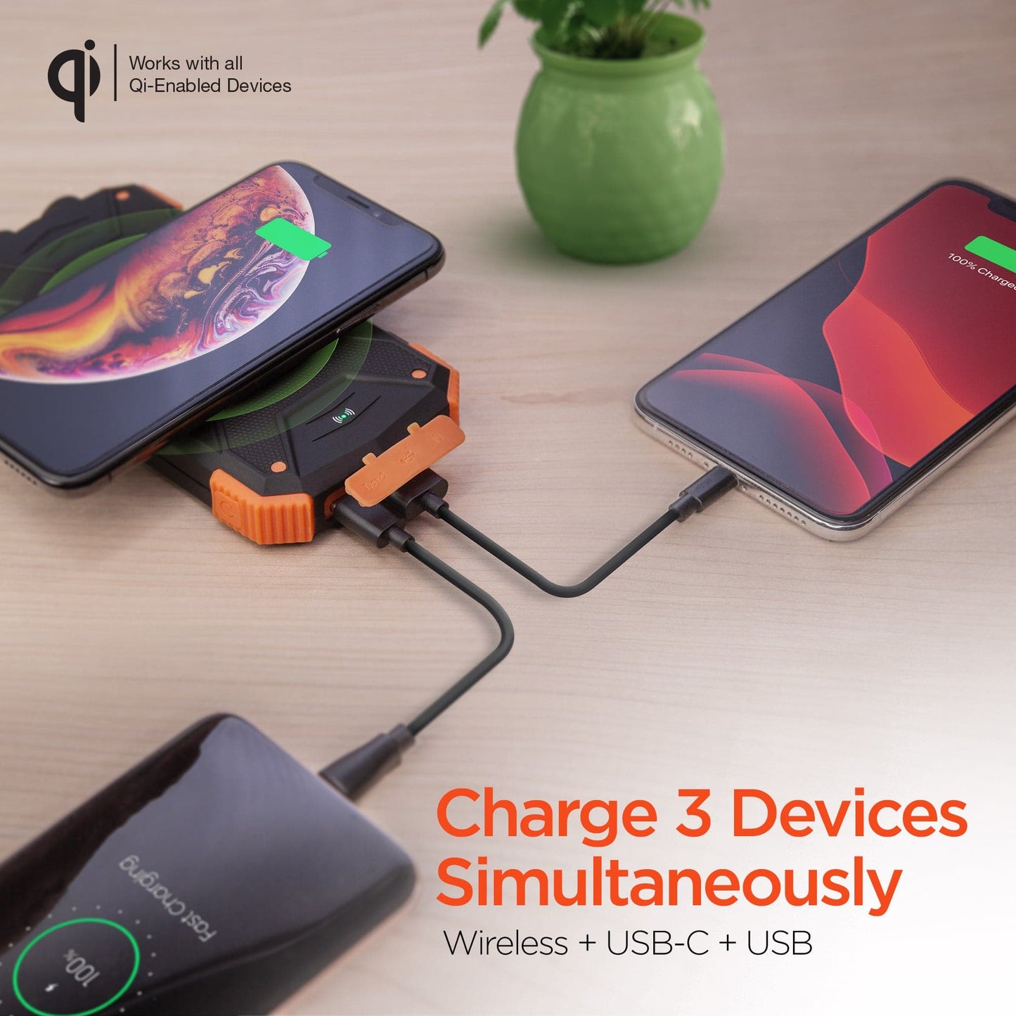 Hypergear 10,000mAh Dual USB Solar Power Bank