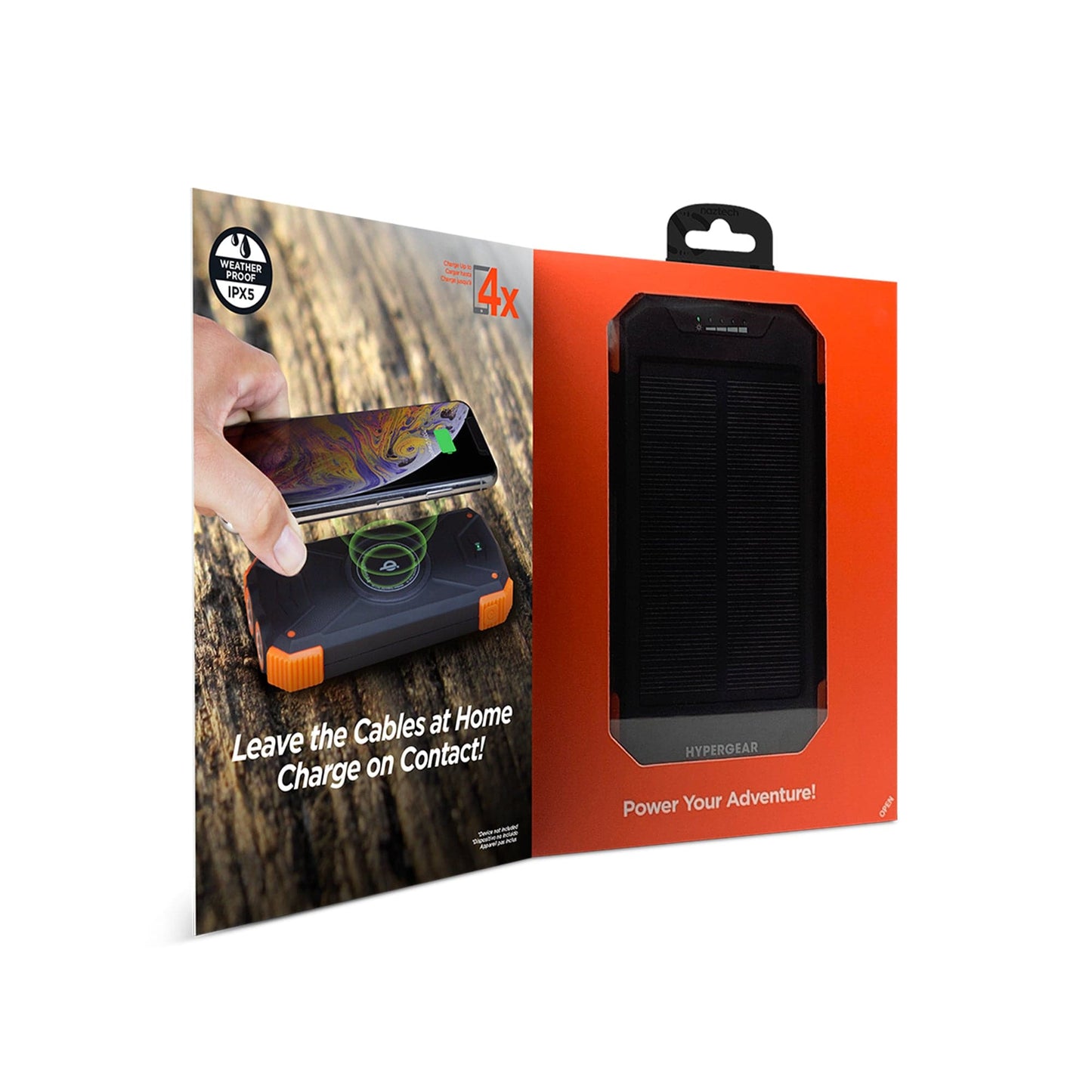 Hypergear 10,000mAh Dual USB Solar Power Bank