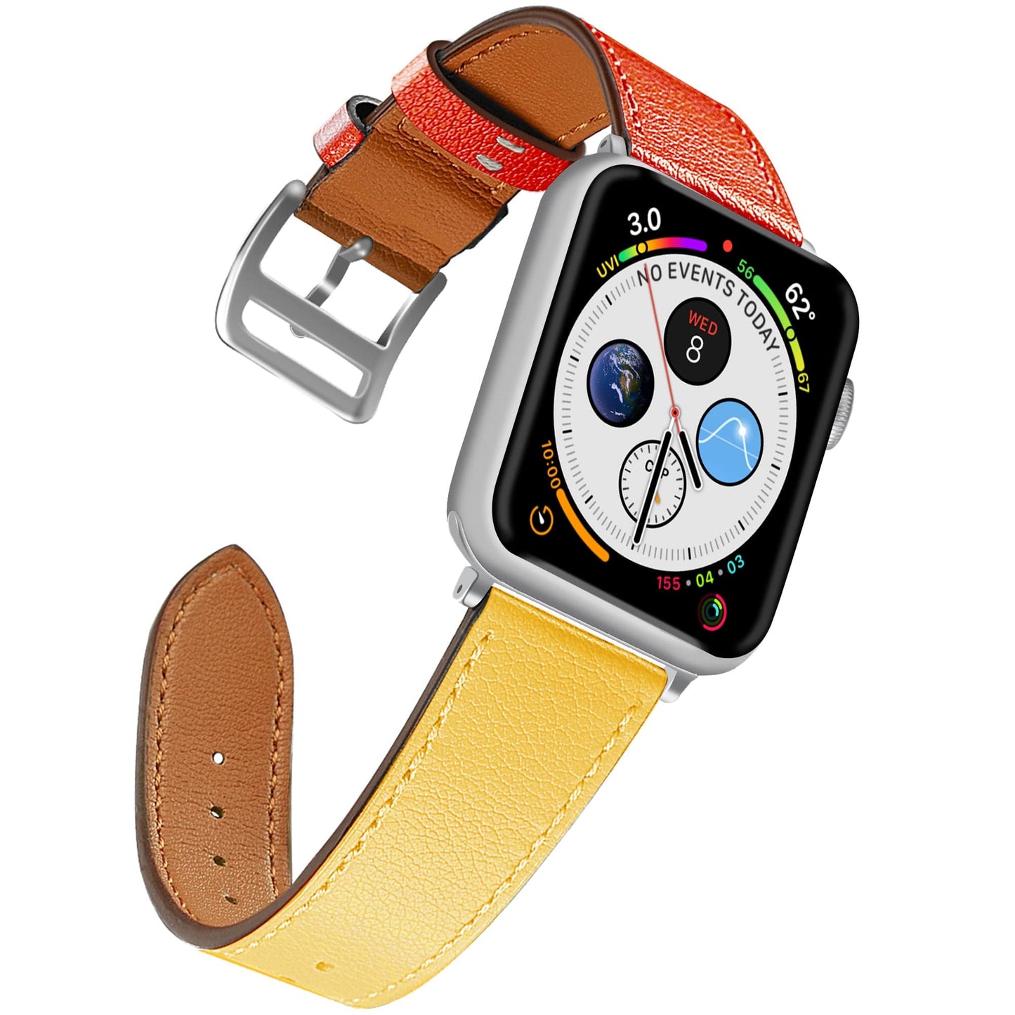 Naztech Leather Band for Apple Watch (42/44mm) - Color Options