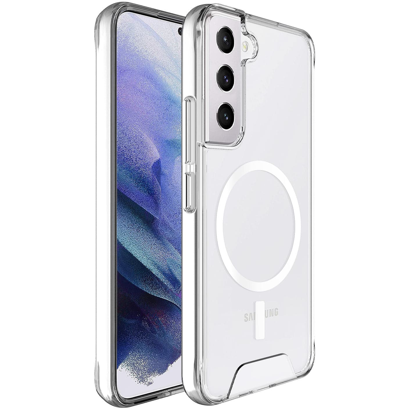 Base B-Air MagSafe Compatible Case - Samsung S22 Plus - Clear
