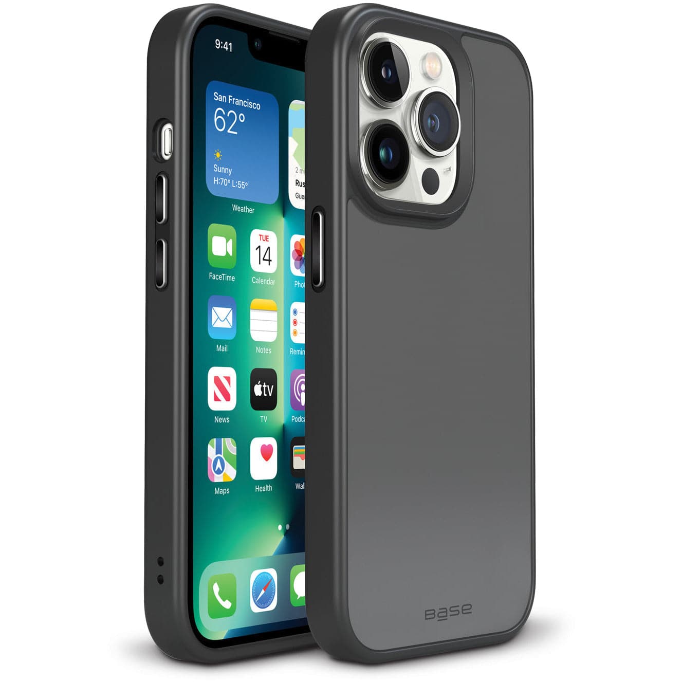 Base DuoHybrid Reinforced Protective Case - 14 Pro (6.1) - Color Options