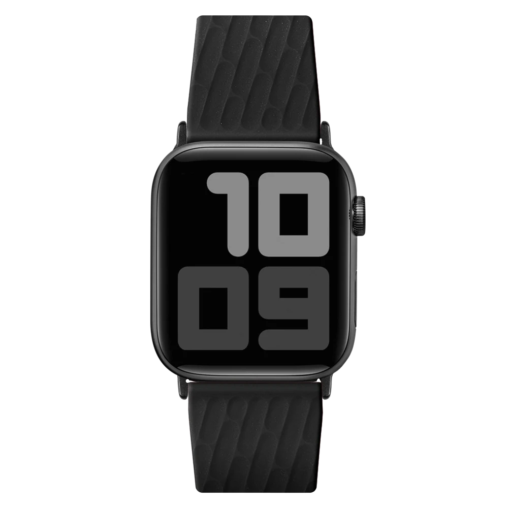LAUT - ACTIVE 2.0 Sport Watch Strap for Apple Watch 42mm / 44mm / 45mm - Black