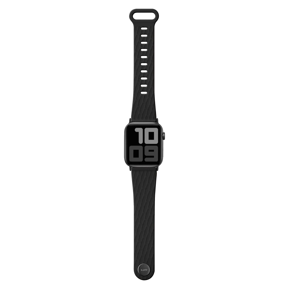 LAUT - ACTIVE 2.0 Sport Watch Strap for Apple Watch 42mm / 44mm / 45mm - Black