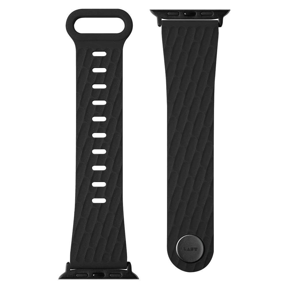 LAUT - ACTIVE 2.0 Sport Watch Strap for Apple Watch 42mm / 44mm / 45mm - Black