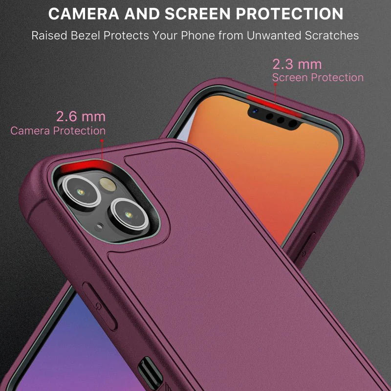 MyBat Pro Antimicrobial Maverick Series Case with Holster - Apple iPhone 14 (6.1) - Color Options
