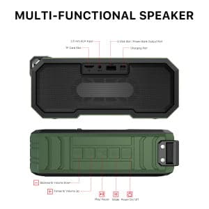 MyBat Pro Outback Waterproof Bluetooth Speaker - Color Options