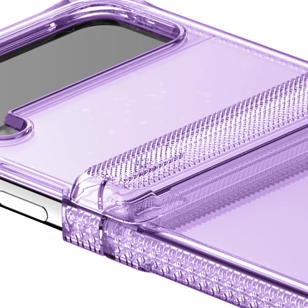 ITSKINS - Supreme_R Hinge Case for Samsung Galaxy Z Flip4 - Light Purple