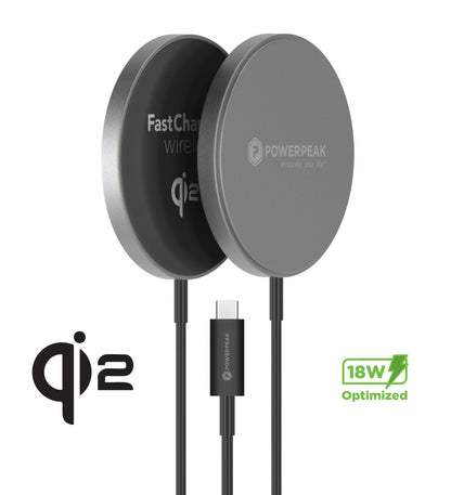 PowerPeak qi2 18W MagSafe Charger {2x Faster}