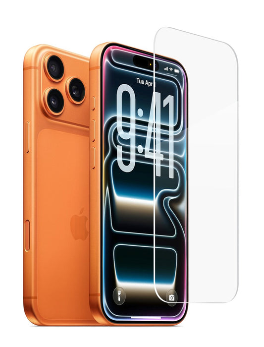 Base Premium Tempered Glass Screen Protector For Apple iPhone 17/16 Pro Max