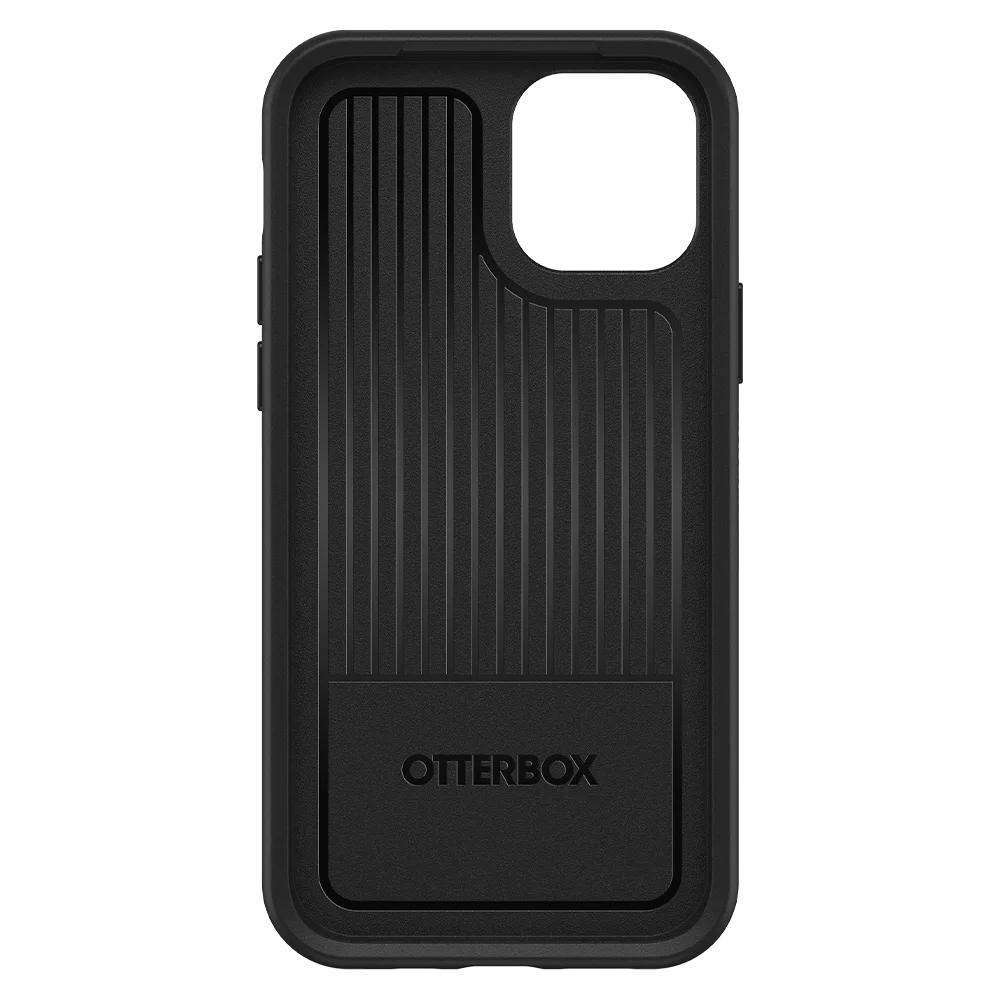 OtterBox - Symmetry Antimicrobial Case for Apple iPhone 12 / 12 Pro - Black