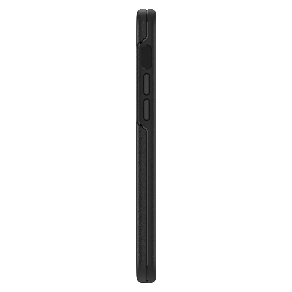 OtterBox - Symmetry Antimicrobial Case for Apple iPhone 12 / 12 Pro - Black