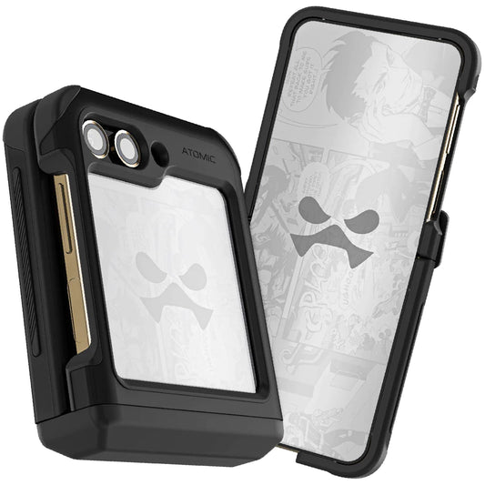 Galaxy Flip 5 Protective Clear Aluminum Cases — ATOMIC slim