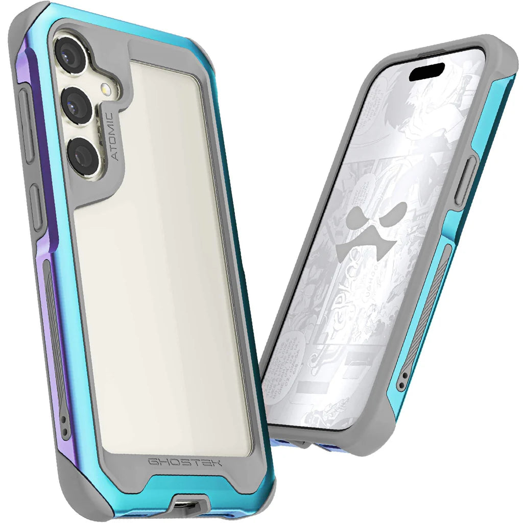 Galaxy S24 Protective Clear Aluminum Cases — ATOMIC slim