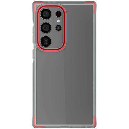 Ghostek - Covert Series Case - Samsung Galaxy S24 Ultra - Clear/Red