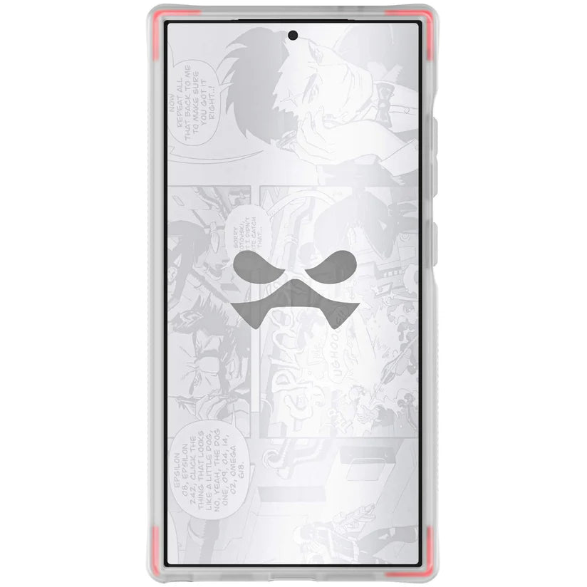 Ghostek - Covert Series Case - Samsung Galaxy S24 Ultra - Clear/Red