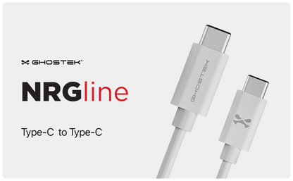 NRGLine - USB-C to USB-C Cable - 60W - White