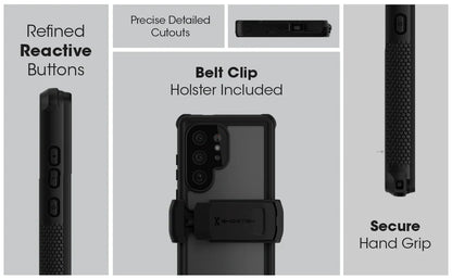 Ghostek - Nautical Slim Case - Samsung Galaxy S24 Ultra - Black