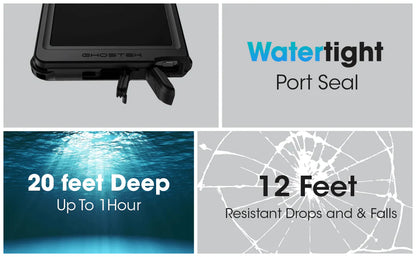 Ghostek - Nautical Slim Case - Samsung Galaxy S24 Ultra - Black