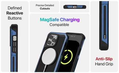 Ghostek - Atomic Slim Case With Magsafe - Apple iPhone 15 Pro