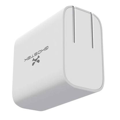 NRGLink - Dual Port USB-C/USB-A Wall Charger - White