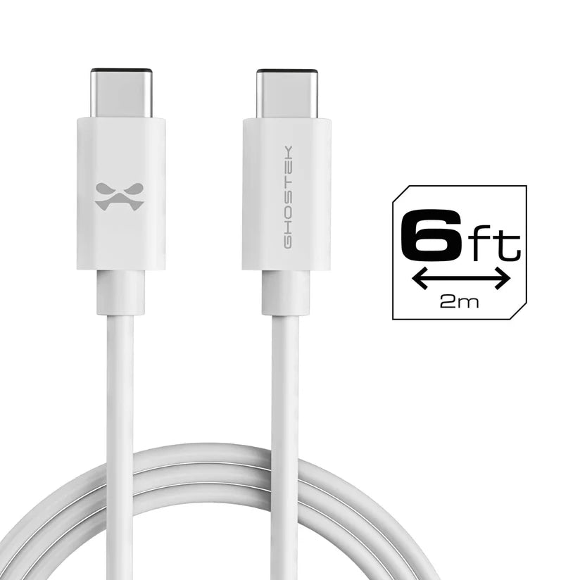 NRGLine - USB-C to USB-C Cable - 60W - White