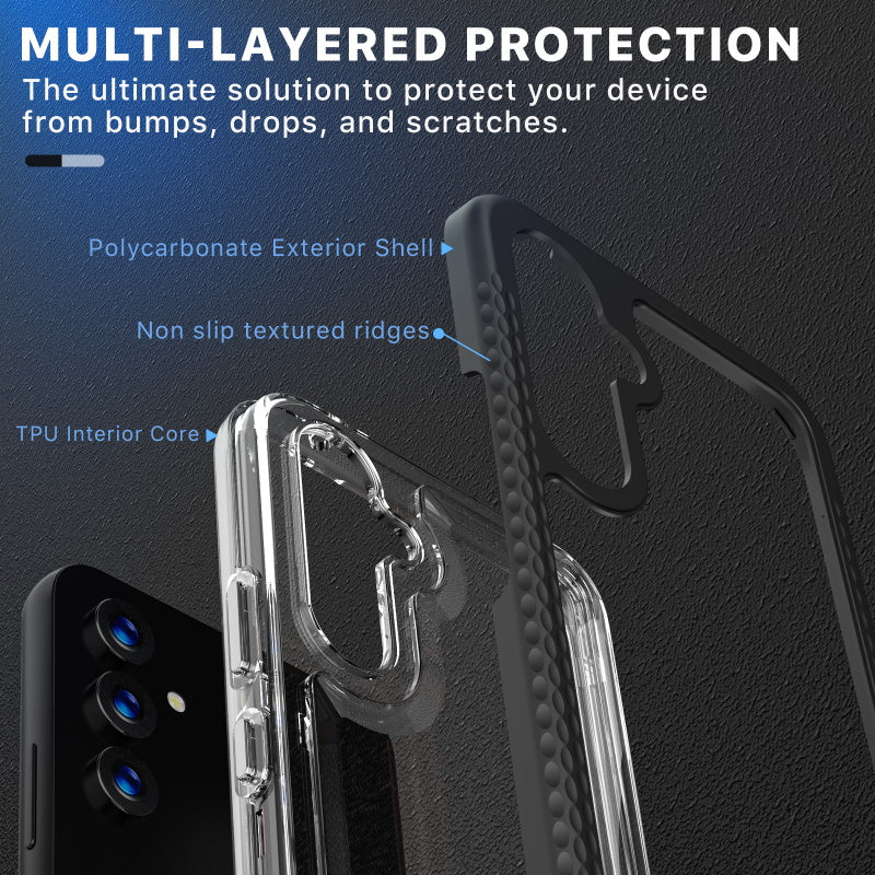 MyBat Pro Lux Series Case for Samsung Galaxy A54 5G - Black