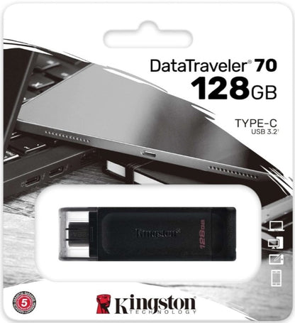 Kingston Data Traveler USC-C Flash Drive - 128 GB