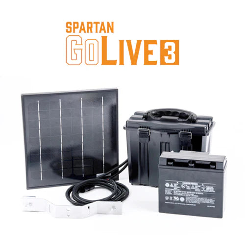 Spartan GoLive Solar Kits With Battery (1,2 & 3)
