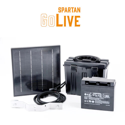 Spartan GoLive Solar Kits With Battery (1,2 & 3)