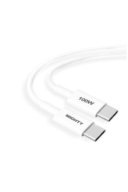 Baseline USB-C to USB-C Fast Sync & Charge cable - 60W - 6 Ft - White