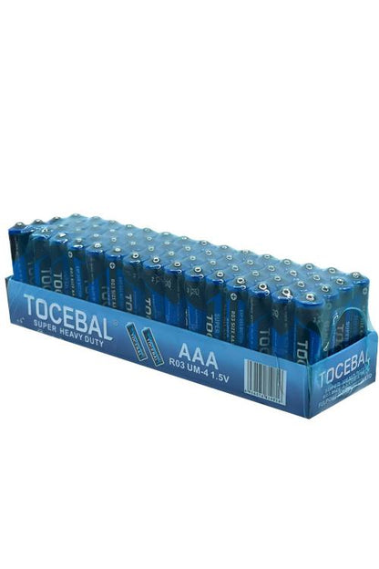 Tocebal AAA Batteries - 60 PK