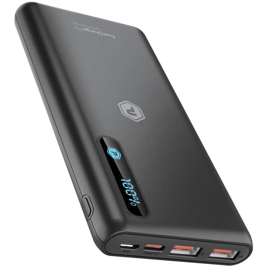 Powerpeak 22.5W Dual USB & USB-C 10000mAh Portable Charger - Color Options
