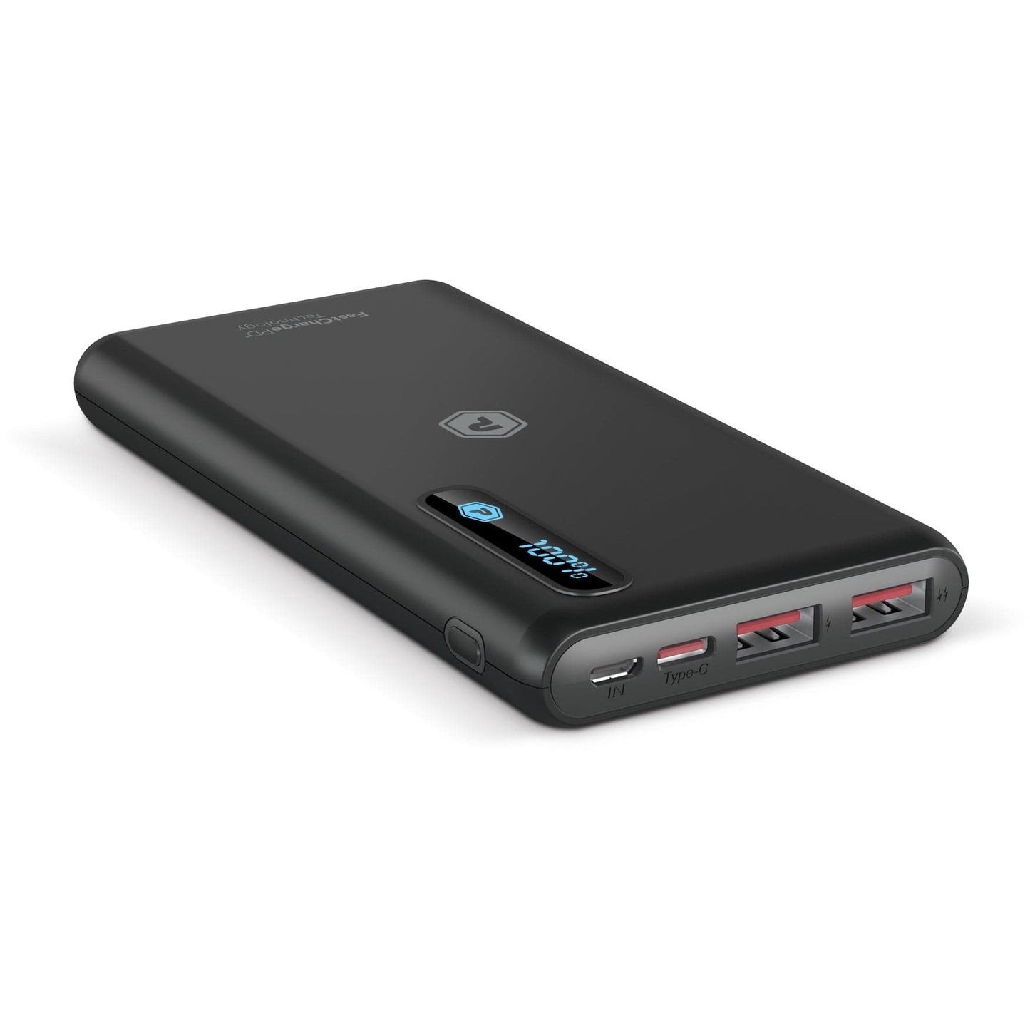 Powerpeak 22.5W Dual USB & USB-C 10000mAh Portable Charger - Color Options