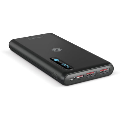 Powerpeak 22.5W Dual USB & USB-C 10000mAh Portable Charger - Color Options