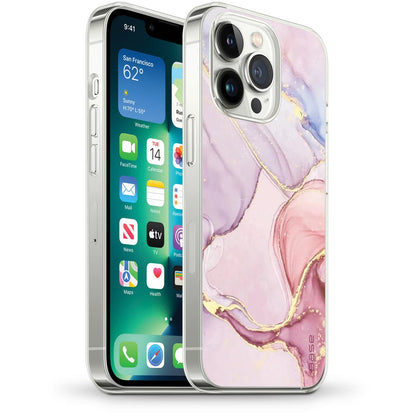 Base Marble Luxury Shockproof Cover Case (LIMITED EDITION) - IPhone 14 Pro (6.1) - Color Options