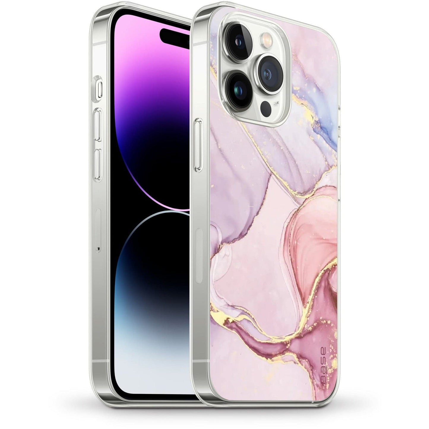 Base Marble Luxury Shockproof Cover Case (LIMITED EDITION) - IPhone 14 Pro Max (6.7) - Color Options