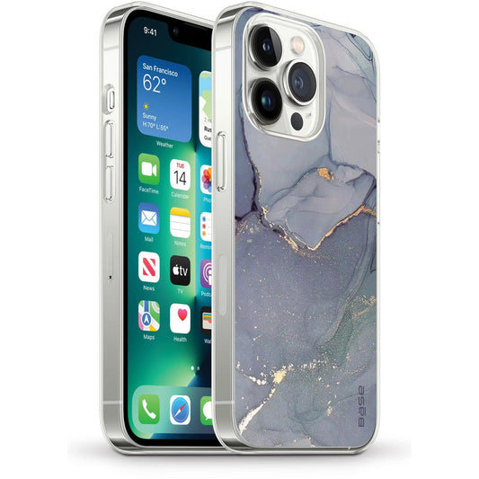 Base Marble Luxury Shockproof Cover Case (LIMITED EDITION) - IPhone 14 Pro (6.1) - Color Options