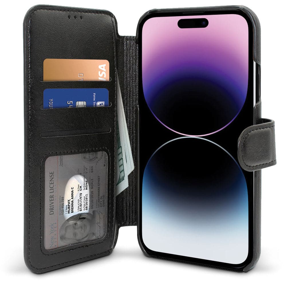 Base Folio Exec Wallet Case - iPhone 14 Pro (6.1) - Color Options