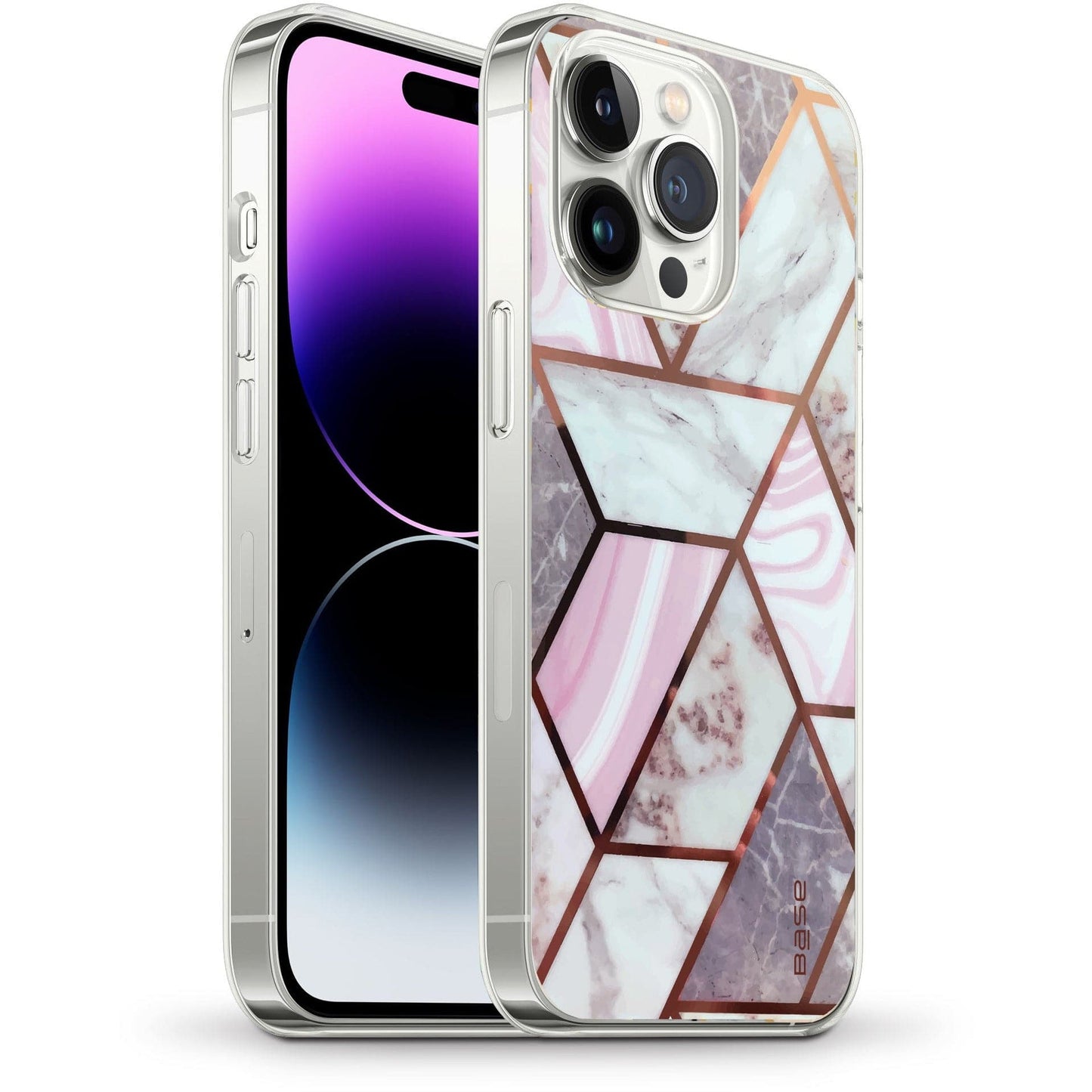 Base Marble Luxury Shockproof Cover Case (LIMITED EDITION) - IPhone 14 Pro Max (6.7) - Color Options