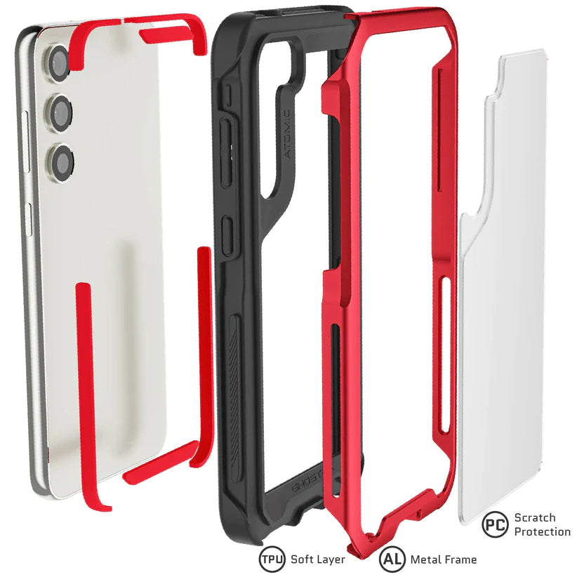 Ghostek Atomic Slim Aluminum Case - Samsung S23 Plus - Color Options