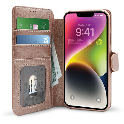 Base Folio Exec Wallet Case - IPhone 14 Regular (6.1) - Color Options