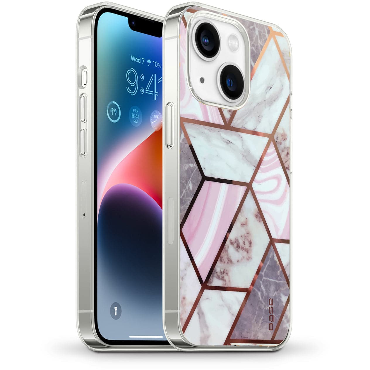 Base Marble Luxury Shockproof Cover Case- (LIMITED EDITION) - IPhone 14 Plus (6.7) - Color Options