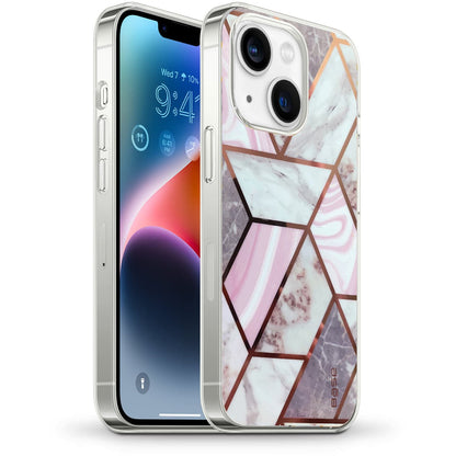 Base Marble Luxury Shockproof Cover Case- (LIMITED EDITION) - IPhone 14 Regular (6.1) - Color Options