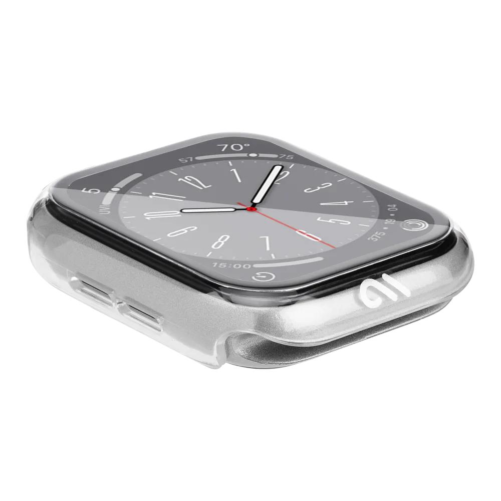 Case-Mate - Tough Case with Integrated Glass Screen Protector for Apple Watch SE 2022 40mm