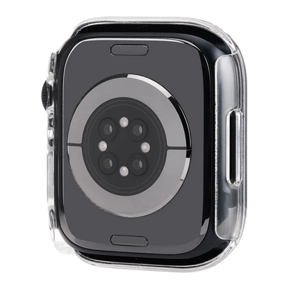 Case-Mate - Tough Case with Integrated Glass Screen Protector for Apple Watch Series 7 / Series 8 45mm - Clear