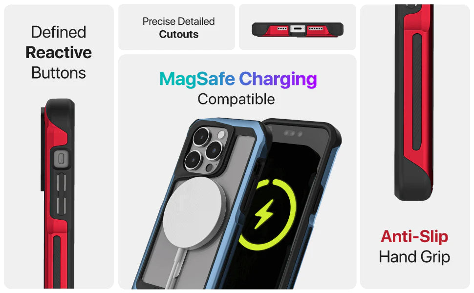 Ghostek Atomic Slim Aluminum Case - IPhone 14 Regular (6.1) - Color Options