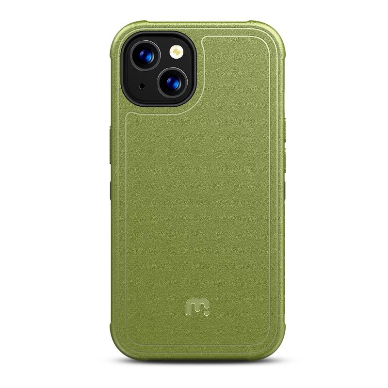 MYBAT Pro Antimicrobial Maverick Series Case with Holster and Tempered Glass - Apple iPhone 13 (6.1) - Color Options